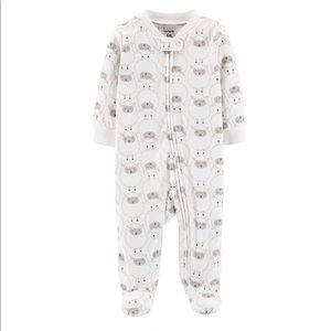 Newborn Sheep Fleece Sleeper